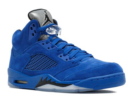 air jordan retro 5 black and blue